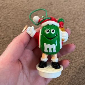 M and M Christmas ornament